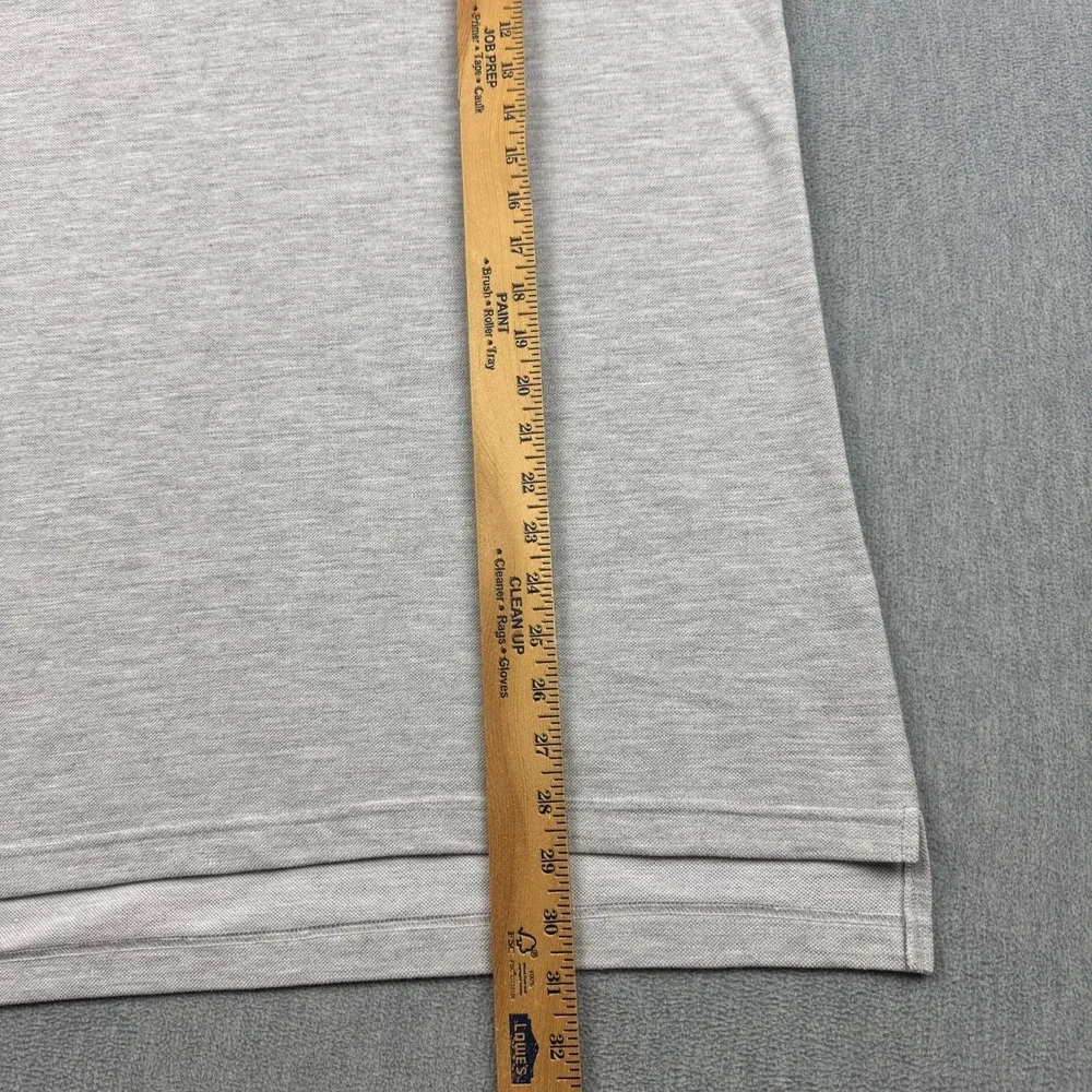 Vintage Polo Ralph Lauren Polo Shirt Mens XL Gray Pony‎ Classic Fit Made In USA